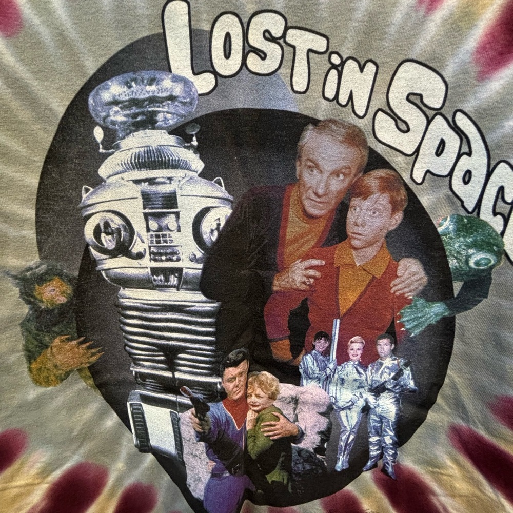 Lost In Spar Delta Tie-Dye Tee Mens Size Large